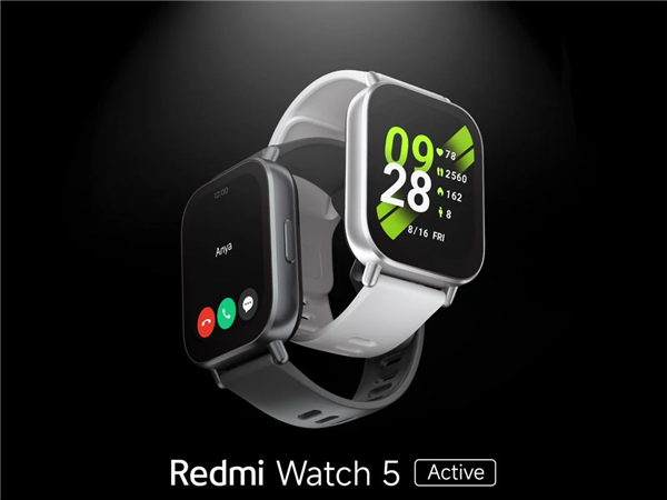 e正式发布！搭载HyperOS 续航可达18天MG电子Redmi Watch 5